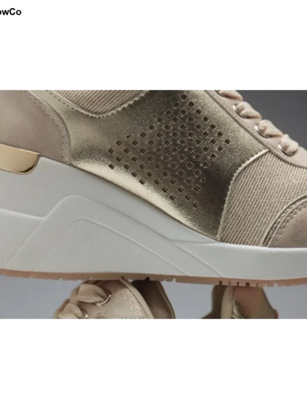 Wedge Sneakers for Women Non-Slip Fashion Sneakers Knit Cushioned